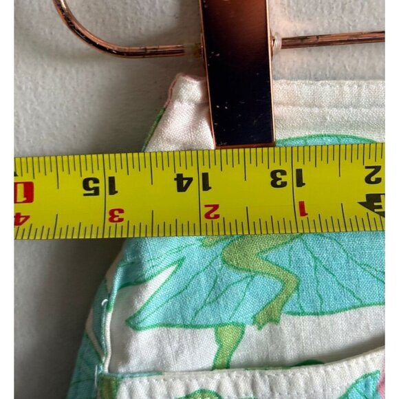 Lilly Pulitzer Womens Flat Front Summer Mini Skirt Multicolor Floral Green Sz 4 - Picture 7 of 9